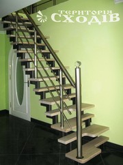 Лестницы на металлическом каркасе - foto 0